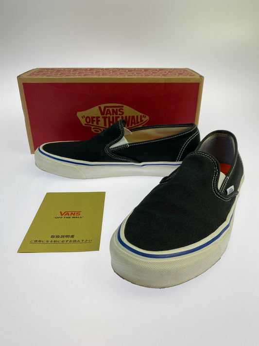 【中古品】【メンズ】 VANS バンズ SLIP-ON 48 DEC ANAHEIM BLACK スニーカー シューズ 靴 163-250717-cn-10-min サイズ：28.0cm カラー：Anaheim Factory Og Black 万代Net店