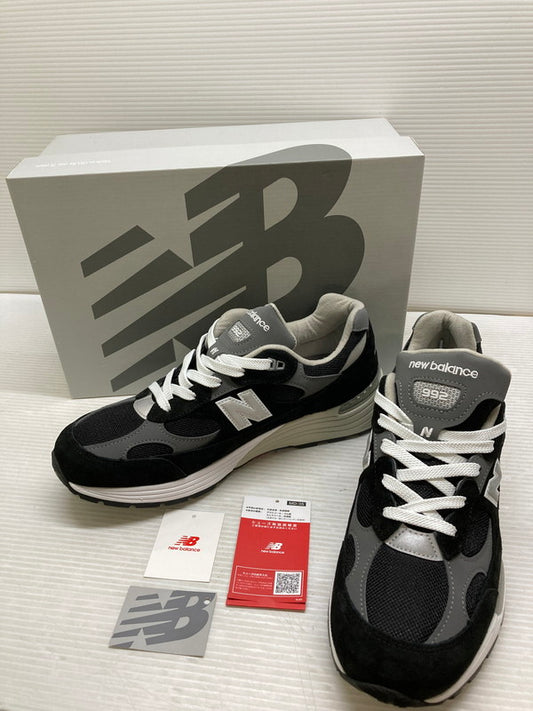 【中古美品】【メンズ】 NEW BALANCE ニューバランス U992BK BLACK 162-250715-SS-2-min サイズ：US10.5 28.5cm カラー：ブラック 万代Net店
