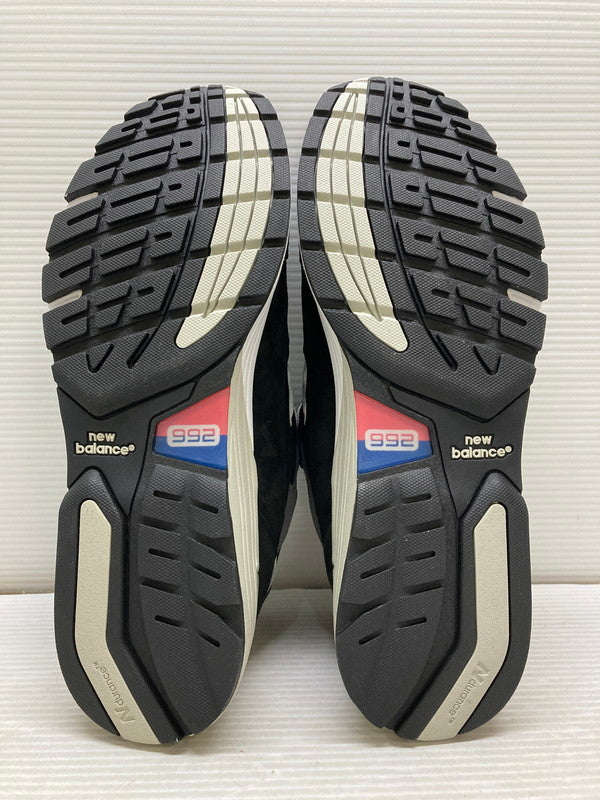 【中古美品】【メンズ】 NEW BALANCE ニューバランス U992BK BLACK 162-250715-SS-2-min サイズ：US10.5 28.5cm カラー：ブラック 万代Net店