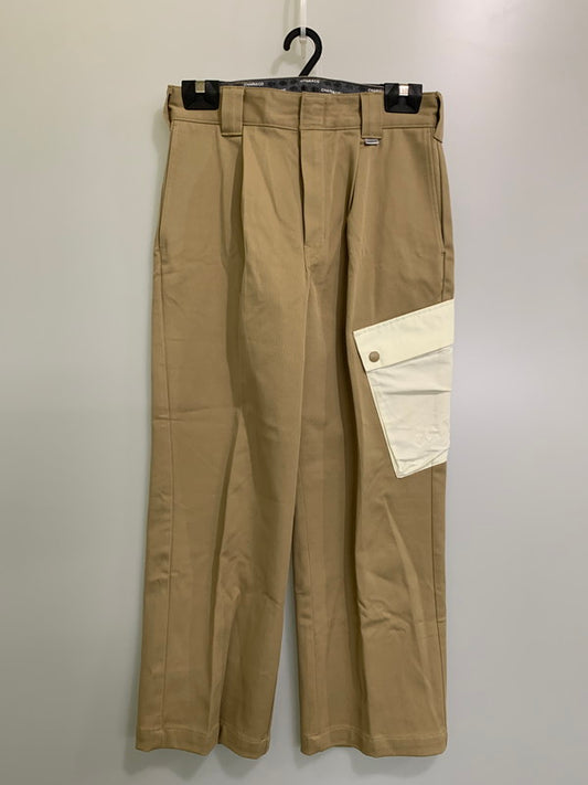 【中古品】【メンズ】 Dickies ディッキーズ ×BEAMS×CHARI & CO NYC 193M40BM03 EXCLUSIVE WORK PANT ワークパンツ 158-250710-ks-88-min サイズ：M カラー：べージュ系 万代Net店