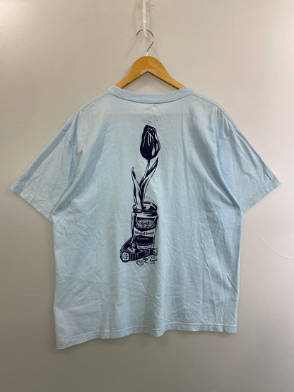 【中古品】【ボーイズ】 WASTED YOUTH ウェイステッド ユース x G-SHOCK ジーショック SS T-SHIRT Tシャツ トップス 142-250710-ks-13-min サイズ：XL カラー：ライトブルー 万代Net店