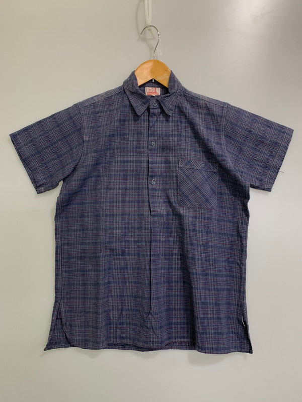 【中古品】【メンズ】 LE BEAU-FORT S S PULLOVER SHIRT プルオーバーシャツ トップス 146-250710-ks-77-min サイズ：36 万代Net店