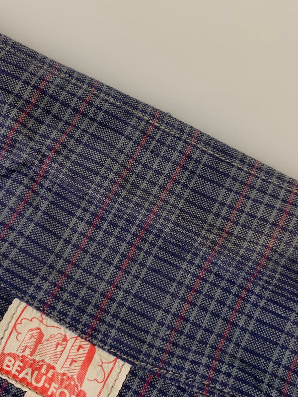 【中古品】【メンズ】 LE BEAU-FORT S S PULLOVER SHIRT プルオーバーシャツ トップス 146-250710-ks-77-min サイズ：36 万代Net店