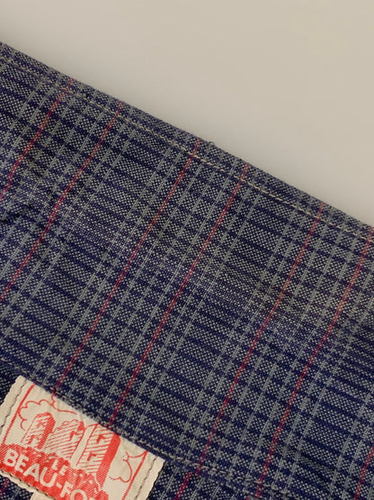 【中古品】【メンズ】 LE BEAU-FORT S S PULLOVER SHIRT プルオーバーシャツ トップス 146-250710-ks-77-min サイズ：36 万代Net店