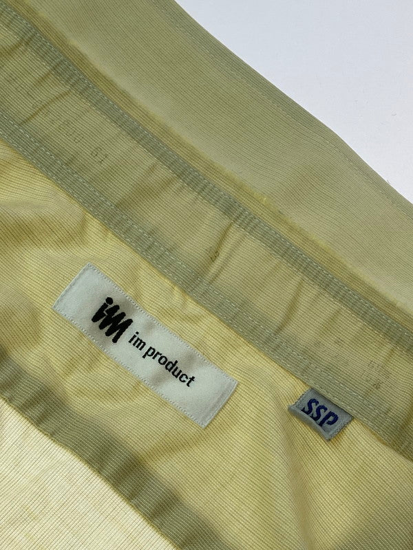 【中古品】【メンズ】 im product アイムプロダクト S S SHIRT シャツ トップス 140-250710-ks-91-min カラー：イエロー系 万代Net店