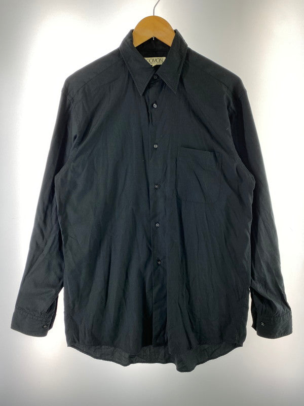 【中古品】【メンズ】 Domon ドモン L S SHIRT ロングスリーブ シャツ 146-250713-AS-3-min サイズ：M カラー：ブラック 万代Net店
