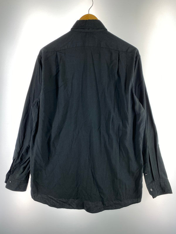 【中古品】【メンズ】 Domon ドモン L S SHIRT ロングスリーブ シャツ 146-250713-AS-3-min サイズ：M カラー：ブラック 万代Net店