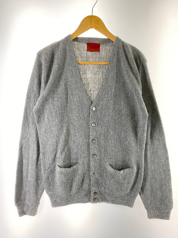 【中古品】【メンズ】 SEARS シアーズ KINGS ROAD 70S ACRYLIC CARDIGAN カーディガン 146-250713-AS-2-min サイズ：M カラー：グレー 万代Net店