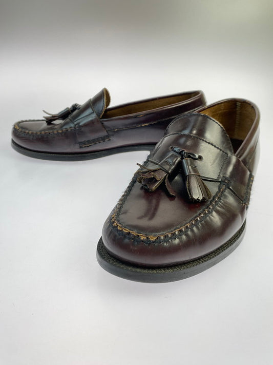 【中古品】【メンズ】 BOSTONIA ボストニアン TASSEL LOAFER タッセル ローファー メンズ 靴 革靴 164-250718-em-10-min サイズ：8M カラー：ブラウン 万代Net店
