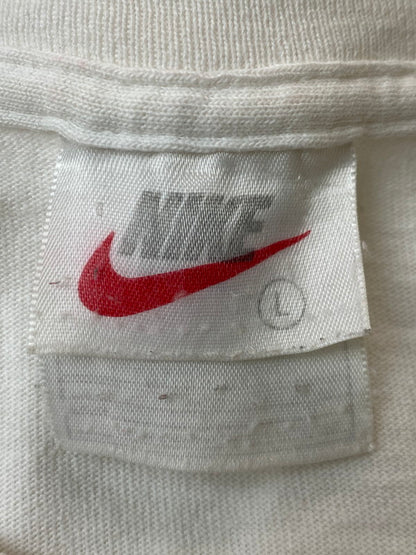 【中古品】【メンズ】 NIKE ナイキ 90S TOWN CHICAGO SS T-SHIRT Tシャツ トップス 148-250710-ks-17-min サイズ：L カラー：ホワイト 万代Net店