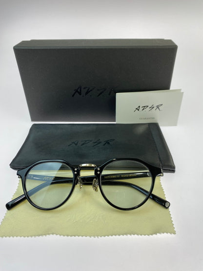 【中古品】【メンズ】 A.D.S.R. SATCHMO 01 サッチモ ボストン サングラス ボスリントン 203-250718-em-21-min カラー：シャイニーブラック/シルバー 万代Net店