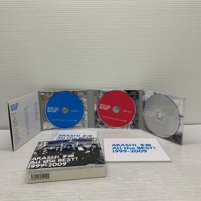 【中古品】 嵐 ARASHI ５×10 ALL the BEST! 1999-2009 CD３枚組 010-250727-em-03-min 万代Net店