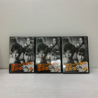 【中古品】 嵐 ARASHI 松本潤 主演ドラマ 金田一少年の事件簿 DVD Vol.1,2,3 シュリンク付き 010-250727-em-01-min 万代Net店