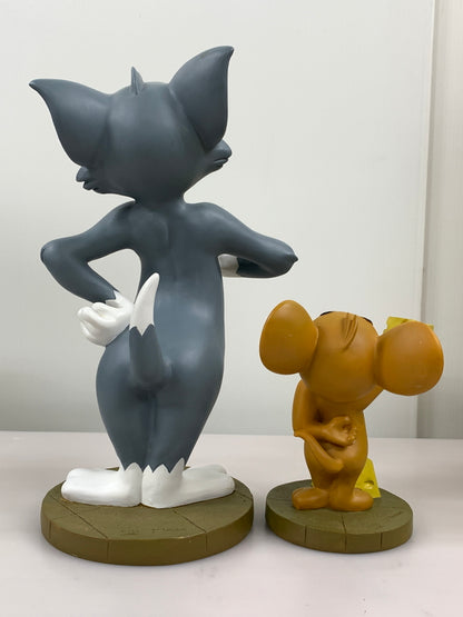 【現状渡し品】 トム&ジェリー Takashoフィギュア タカショー 置物 インテリア ヴィンテージ アニメ ２体セット トム ジェリー 038-260918-em-07-min 万代Net店