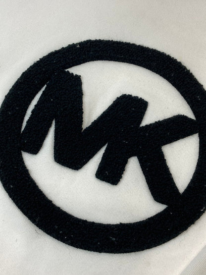 【現状渡し品】【メンズ】 Michael Kors マイケルコース JF150192Z9 LOGO CHARM COTTON TERRY SWEATSHIRT スウェットシャツ トップス 141-250710-ks-92-min サイズ：L カラー：ホワイト 万代Net店