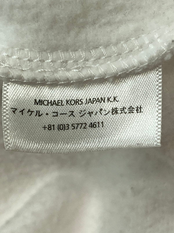 【現状渡し品】【メンズ】 Michael Kors マイケルコース JF150192Z9 LOGO CHARM COTTON TERRY SWEATSHIRT スウェットシャツ トップス 141-250710-ks-92-min サイズ：L カラー：ホワイト 万代Net店