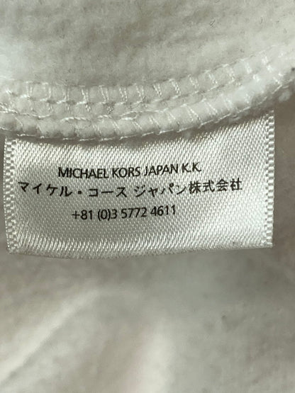 【現状渡し品】【メンズ】 Michael Kors マイケルコース JF150192Z9 LOGO CHARM COTTON TERRY SWEATSHIRT スウェットシャツ トップス 141-250710-ks-92-min サイズ：L カラー：ホワイト 万代Net店