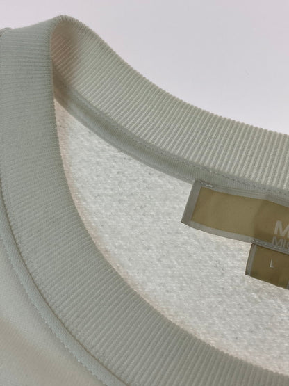 【現状渡し品】【メンズ】 Michael Kors マイケルコース JF150192Z9 LOGO CHARM COTTON TERRY SWEATSHIRT スウェットシャツ トップス 141-250710-ks-92-min サイズ：L カラー：ホワイト 万代Net店