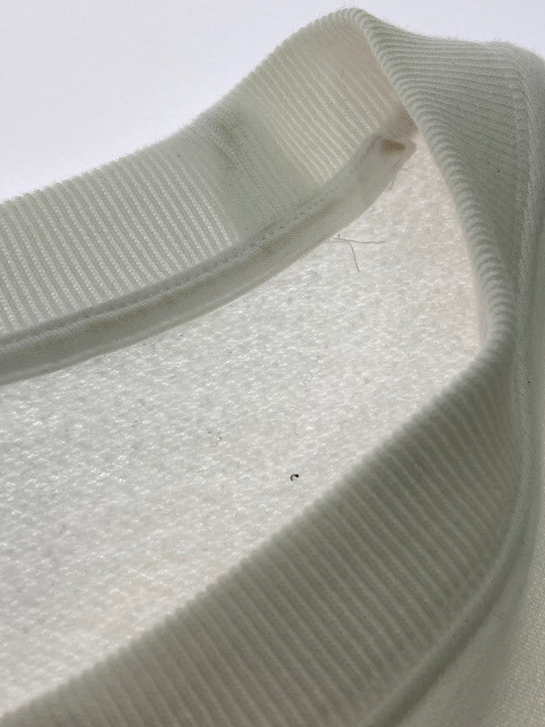 【現状渡し品】【メンズ】 Michael Kors マイケルコース JF150192Z9 LOGO CHARM COTTON TERRY SWEATSHIRT スウェットシャツ トップス 141-250710-ks-92-min サイズ：L カラー：ホワイト 万代Net店