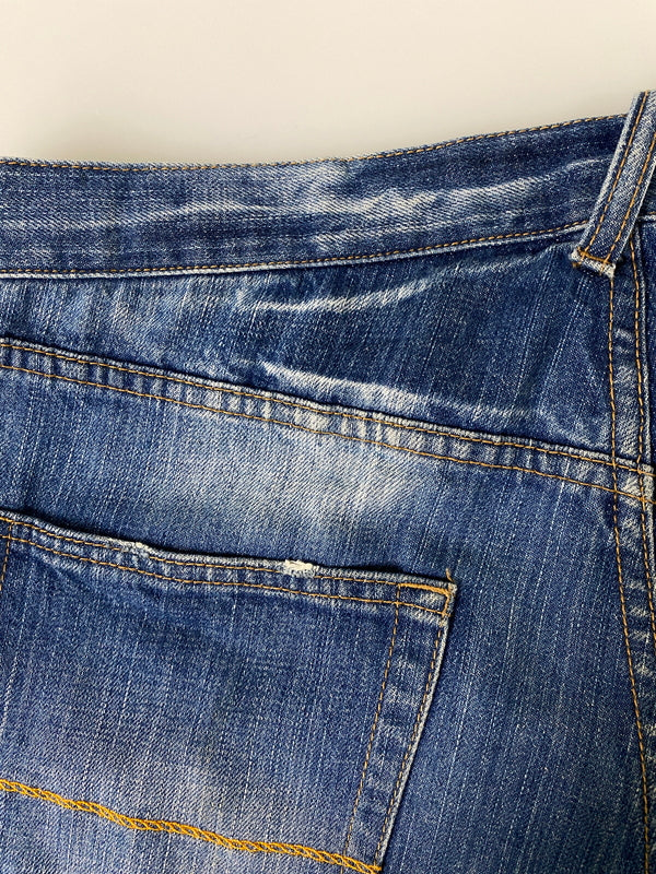 【現状渡し品】【メンズ】 INTERBREED インターブリード POLO BEAR DENIM PANTS 10M-2306 ポロ ベア デニム パンツ メンズ ボトムス ジーンズ ジーパン 157-260720-em-16-min サイズ：Ｌ カラー：インディゴ 万代Net店