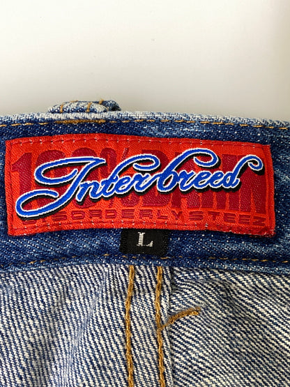 【現状渡し品】【メンズ】 INTERBREED インターブリード POLO BEAR DENIM PANTS 10M-2306 ポロ ベア デニム パンツ メンズ ボトムス ジーンズ ジーパン 157-260720-em-16-min サイズ：Ｌ カラー：インディゴ 万代Net店