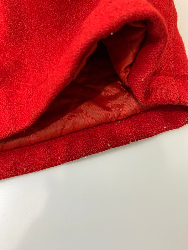 【現状渡し品】【メンズ】 AVIREX アヴィレックス RED SKY STADIUM JACKET スタジャン アウター 146-250713-AS-74-min サイズ：S カラー：レッド/ベージュ 万代Net店