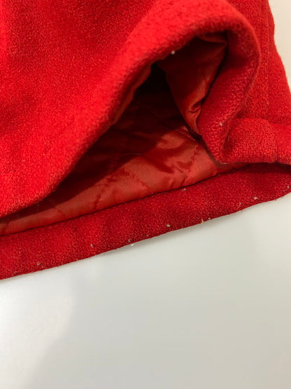 【現状渡し品】【メンズ】 AVIREX アヴィレックス RED SKY STADIUM JACKET スタジャン アウター 146-250713-AS-74-min サイズ：S カラー：レッド/ベージュ 万代Net店