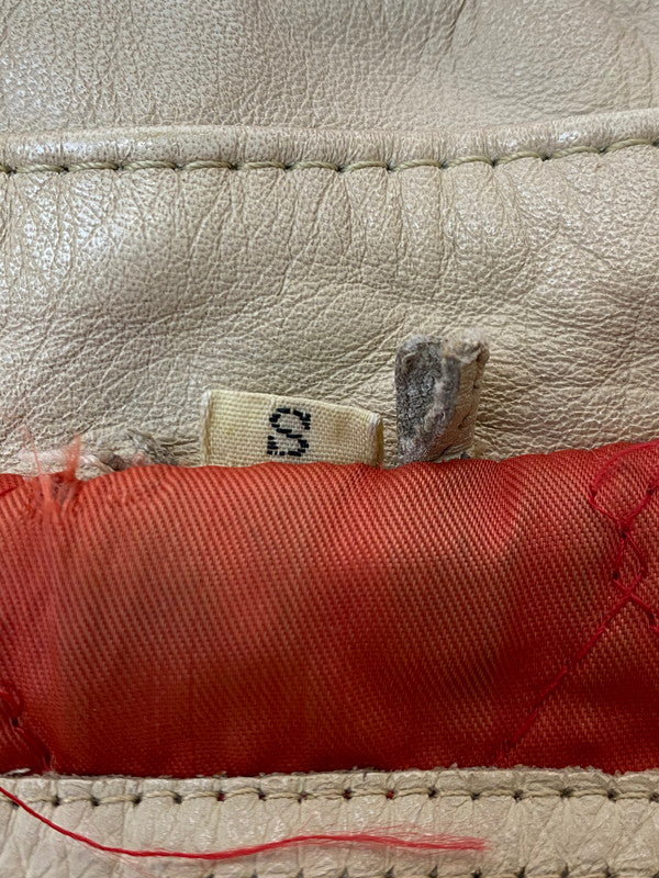 【現状渡し品】【メンズ】 AVIREX アヴィレックス RED SKY STADIUM JACKET スタジャン アウター 146-250713-AS-74-min サイズ：S カラー：レッド/ベージュ 万代Net店