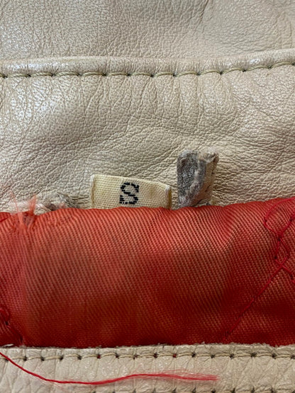 【現状渡し品】【メンズ】 AVIREX アヴィレックス RED SKY STADIUM JACKET スタジャン アウター 146-250713-AS-74-min サイズ：S カラー：レッド/ベージュ 万代Net店