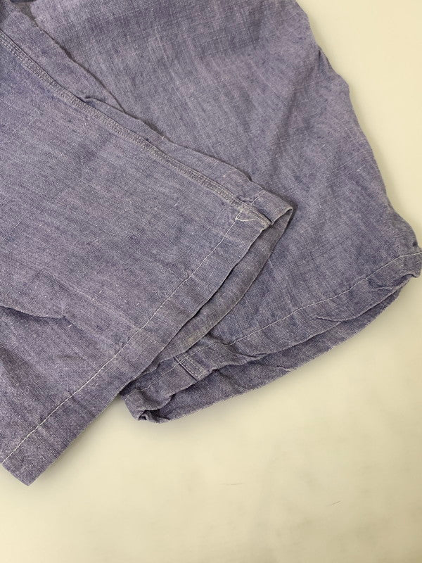 【現状渡し品】【メンズ】 FRENCH NAVY フレンチネイビー LINEN OVERALL リネンオーバーオール 157-250713-AS-106-min カラー：ブルー系 万代Net店