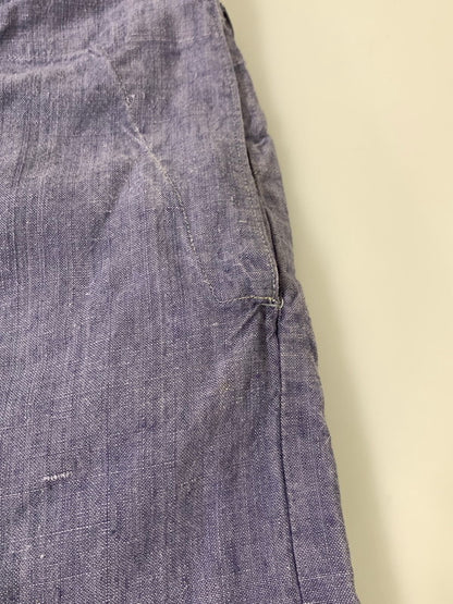 【現状渡し品】【メンズ】 FRENCH NAVY フレンチネイビー LINEN OVERALL リネンオーバーオール 157-250713-AS-106-min カラー：ブルー系 万代Net店