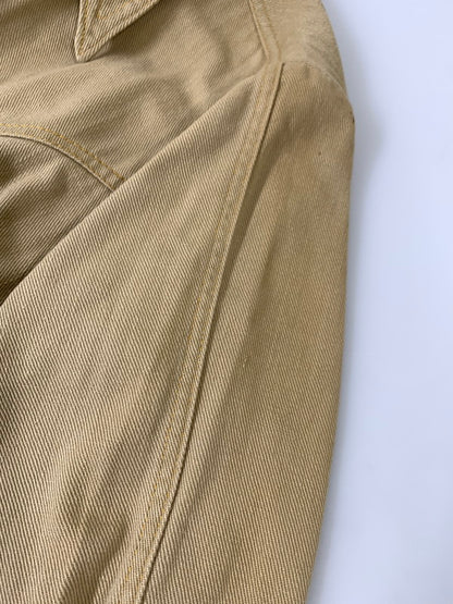 【中古品】【メンズ】 ANTONIO GUISEPPE アントニオジュゼッペ 70S WESTERN SHIRT ウェスタンシャツ ロングスリーブ 146-250713-AS-98-min カラー：ベージュ 万代Net店