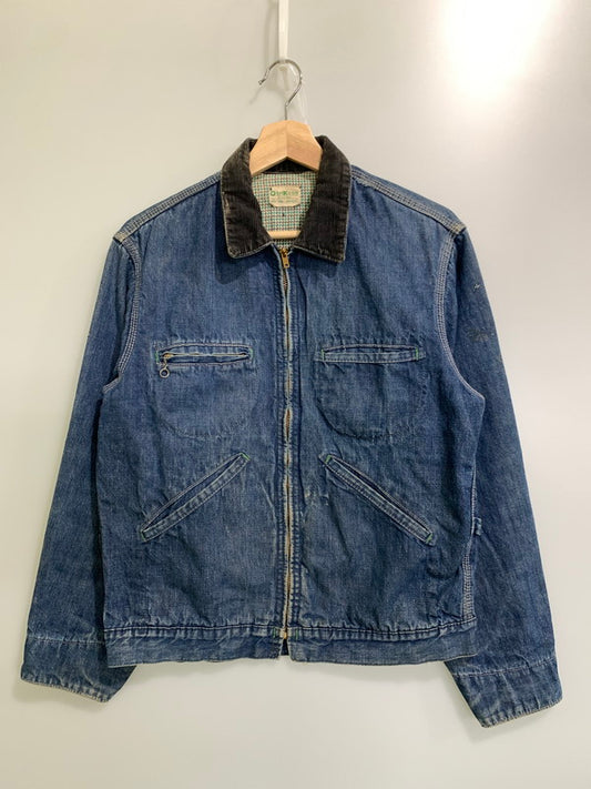 【現状渡し品】【メンズ】 OSHKOSH オシュコシュ 60S DENIM WORK JACKET デニムワークジャケット アウター 146-250713-AS-99-min カラー：インディゴ 万代Net店