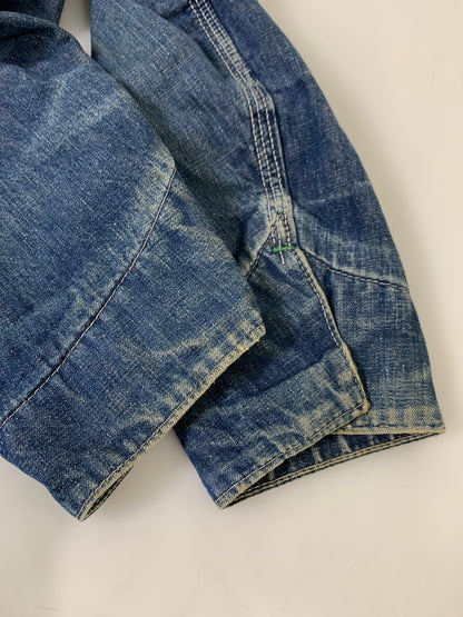 【現状渡し品】【メンズ】 OSHKOSH オシュコシュ 60S DENIM WORK JACKET デニムワークジャケット アウター 146-250713-AS-99-min カラー：インディゴ 万代Net店