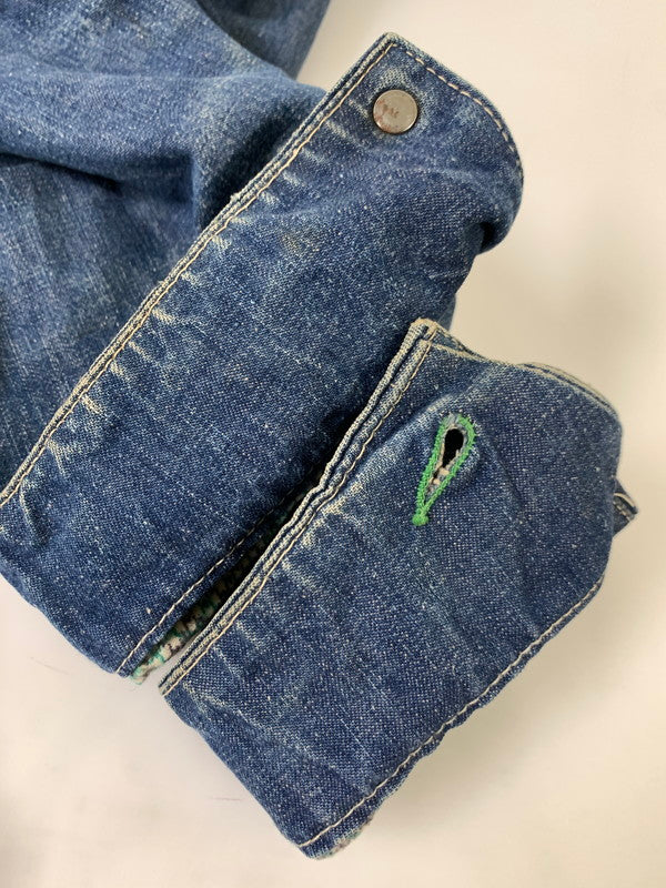 【現状渡し品】【メンズ】 OSHKOSH オシュコシュ 60S DENIM WORK JACKET デニムワークジャケット アウター 146-250713-AS-99-min カラー：インディゴ 万代Net店