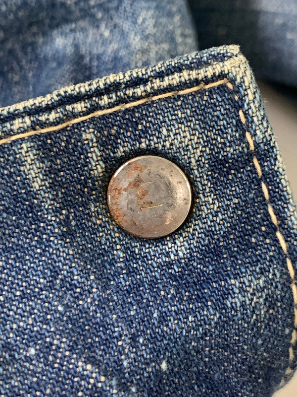 【現状渡し品】【メンズ】 OSHKOSH オシュコシュ 60S DENIM WORK JACKET デニムワークジャケット アウター 146-250713-AS-99-min カラー：インディゴ 万代Net店