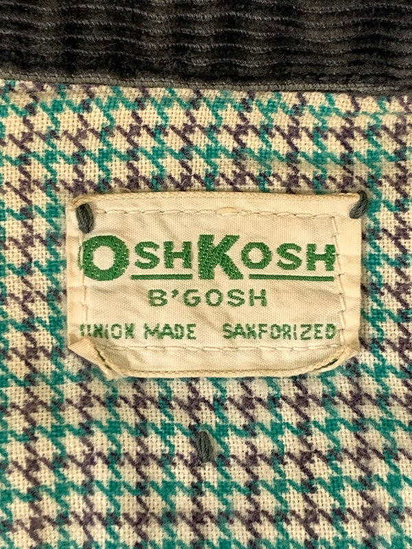 【現状渡し品】【メンズ】 OSHKOSH オシュコシュ 60S DENIM WORK JACKET デニムワークジャケット アウター 146-250713-AS-99-min カラー：インディゴ 万代Net店
