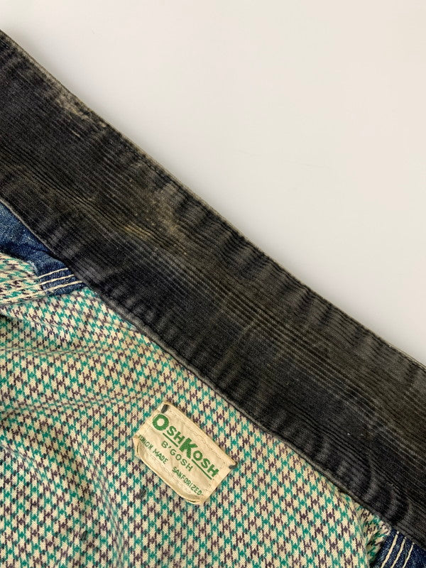 【現状渡し品】【メンズ】 OSHKOSH オシュコシュ 60S DENIM WORK JACKET デニムワークジャケット アウター 146-250713-AS-99-min カラー：インディゴ 万代Net店