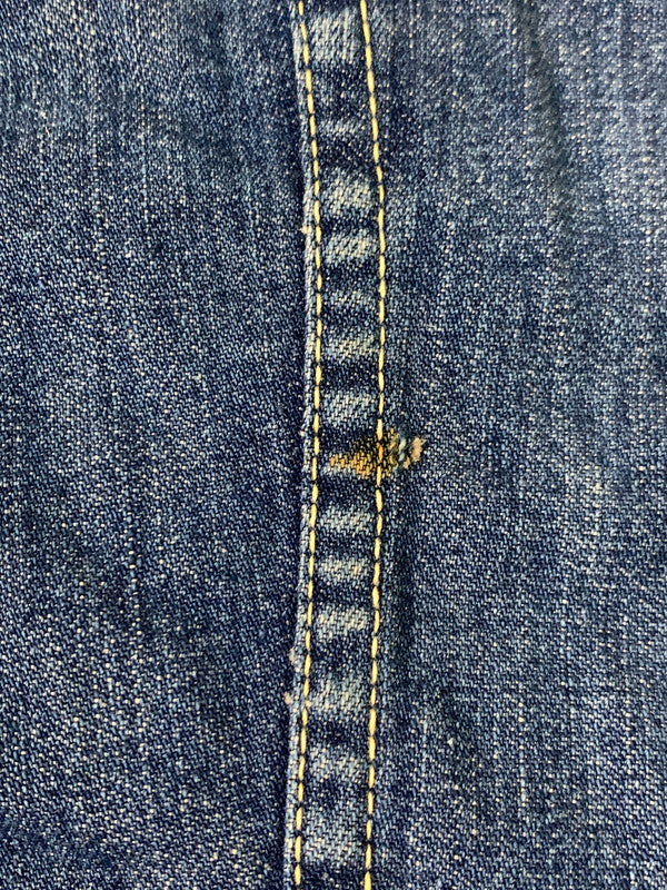 【中古品】【メンズ】 Lee リー 赤センタータグ 40S DENIM JACKET デニムジャケット アウター 146-250713-AS-97-min カラー：インディゴ 万代Net店