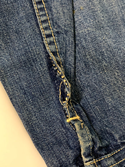 【中古品】【メンズ】 Lee リー 赤センタータグ 40S DENIM JACKET デニムジャケット アウター 146-250713-AS-97-min カラー：インディゴ 万代Net店