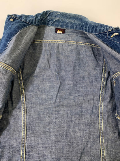 【中古品】【メンズ】 Lee リー 赤センタータグ 40S DENIM JACKET デニムジャケット アウター 146-250713-AS-97-min カラー：インディゴ 万代Net店