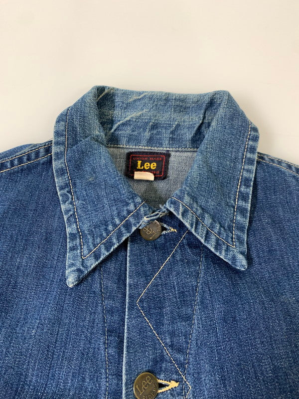 【中古品】【メンズ】 Lee リー 赤センタータグ 40S DENIM JACKET デニムジャケット アウター 146-250713-AS-97-min カラー：インディゴ 万代Net店