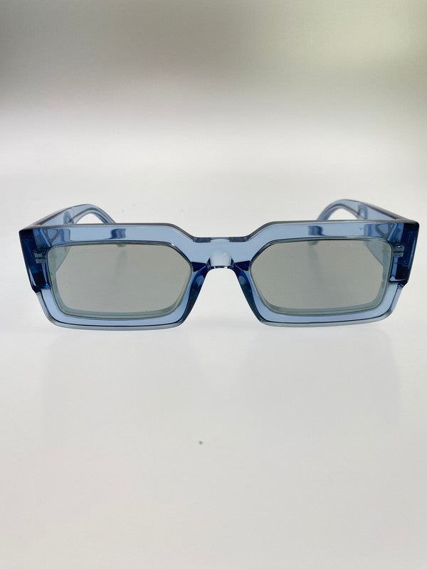 【中古品】【メンズ/レディース】 LOUIS VUITTON ルイ・ヴィトン LV クラッシュ ロウ スクエア サングラス Z2864E メンズ レディース 小物 54□22-155 179-250718-em-34-min カラー：スカイブルー 万代Net店