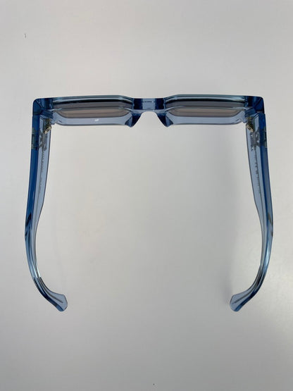 【中古品】【メンズ/レディース】 LOUIS VUITTON ルイ・ヴィトン LV クラッシュ ロウ スクエア サングラス Z2864E メンズ レディース 小物 54□22-155 179-250718-em-34-min カラー：スカイブルー 万代Net店