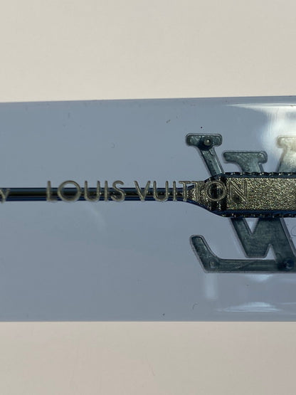 【中古品】【メンズ/レディース】 LOUIS VUITTON ルイ・ヴィトン LV クラッシュ ロウ スクエア サングラス Z2864E メンズ レディース 小物 54□22-155 179-250718-em-34-min カラー：スカイブルー 万代Net店