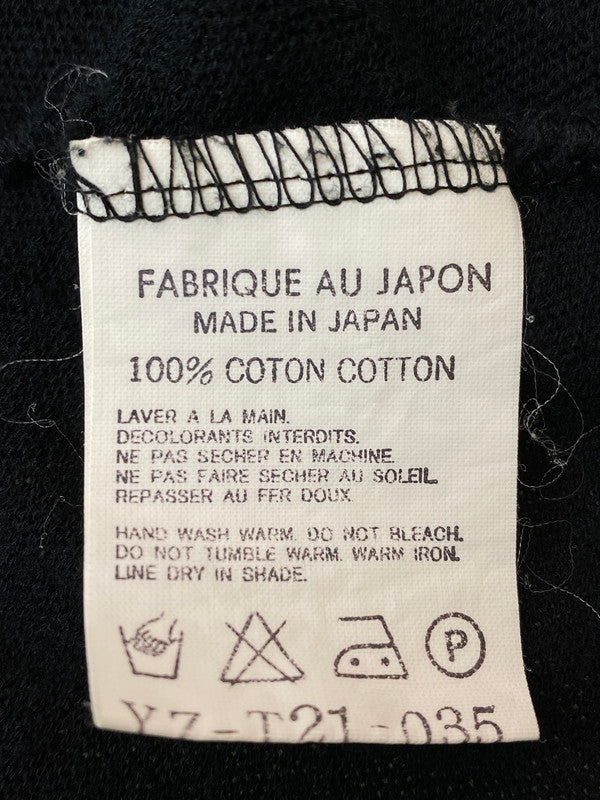 【中古品】【レディース】 Y's ワイズ Y'S-T21-035 COTTON SS TEE コットン ショートスリーブ 170-250803-AS-8-min カラー：ブラック 万代Net店