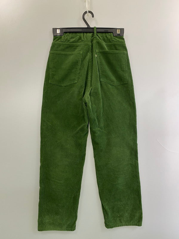 【中古品】【レディース】 WESTOVERALLS × RHC RON HERMAN CORDUROY PANTS 19FWPT701R ウエストオーバーオールズ ロンハーマン コーデュロイパンツ ボトムス 171-250725-yn-37-min カラー：グリーン系 万代Net店