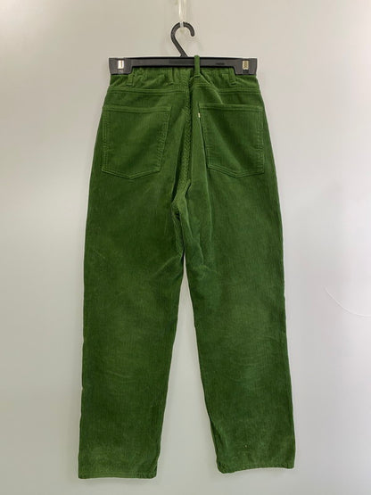 【中古品】【レディース】 WESTOVERALLS × RHC RON HERMAN CORDUROY PANTS 19FWPT701R ウエストオーバーオールズ ロンハーマン コーデュロイパンツ ボトムス 171-250725-yn-37-min カラー：グリーン系 万代Net店