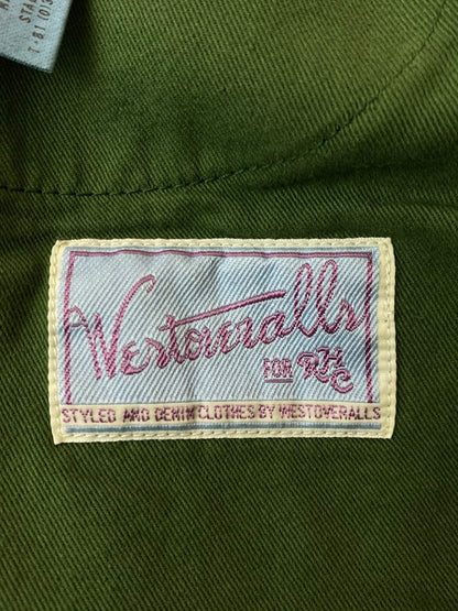 【中古品】【レディース】 WESTOVERALLS × RHC RON HERMAN CORDUROY PANTS 19FWPT701R ウエストオーバーオールズ ロンハーマン コーデュロイパンツ ボトムス 171-250725-yn-37-min カラー：グリーン系 万代Net店