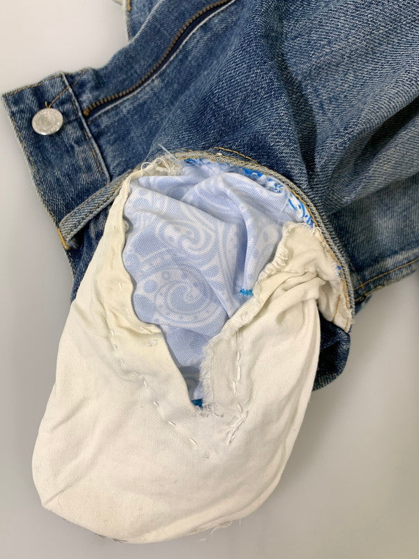 【現状渡し品】【メンズ】 GOODENOUGH グッドイナフ GDENIM DENIM PANTS 1210113 デニムパンツ ボトムス 153-250718-jt-06-min サイズ：W34 L32 カラー：インディゴ 万代Net店